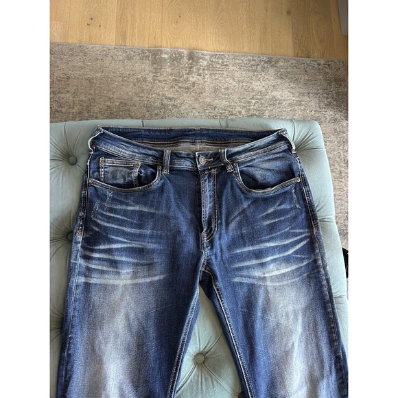 Men's Buffalo Jeans Blue - Size 34x33 - Picture 3 of 10